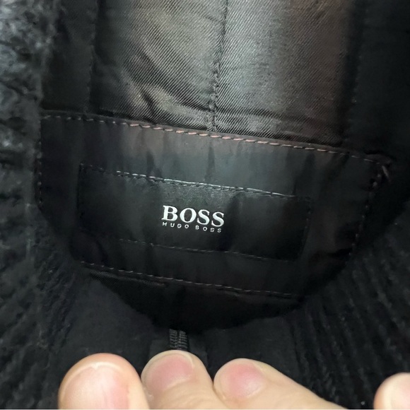 Boss black wool cashmere jacket 36R - Picture 6 of 11